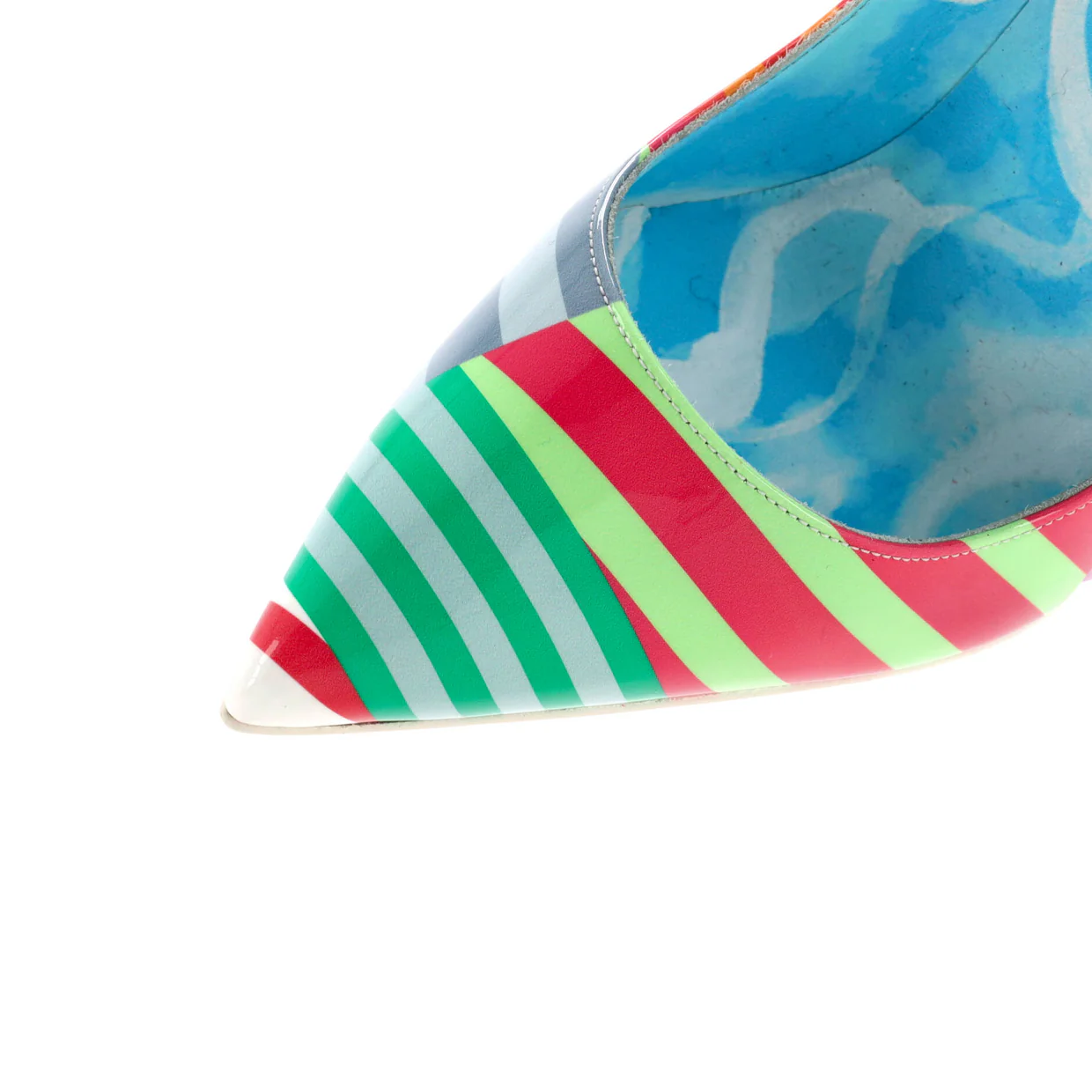 Women's So Kate Pumps Printed Patent 120 - Deep Luxury
