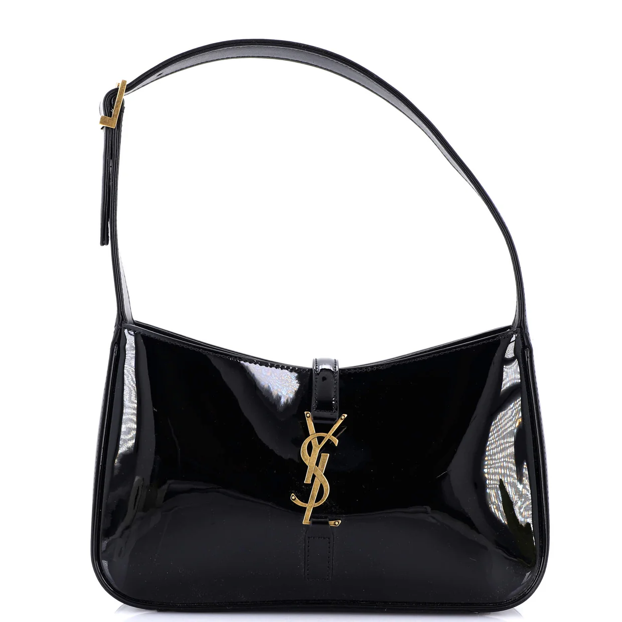 Le 5 a 7 Hobo Patent Small - Deep Luxury