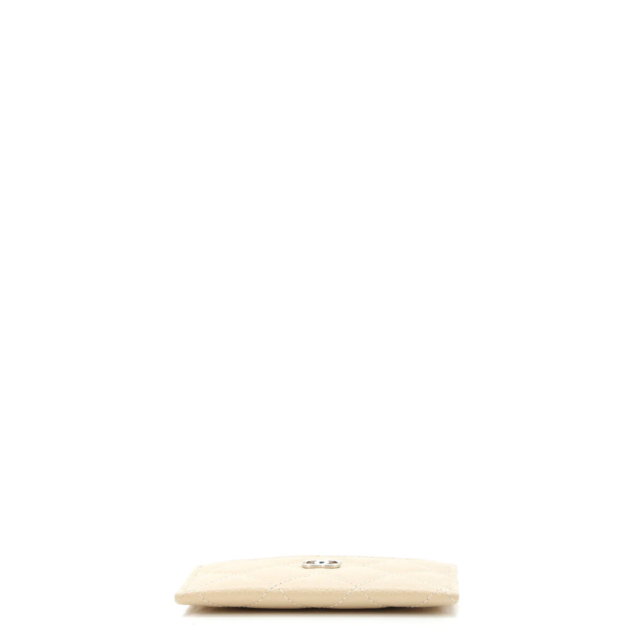 Classic Card Holder Quilted Caviar - Deep Luxury