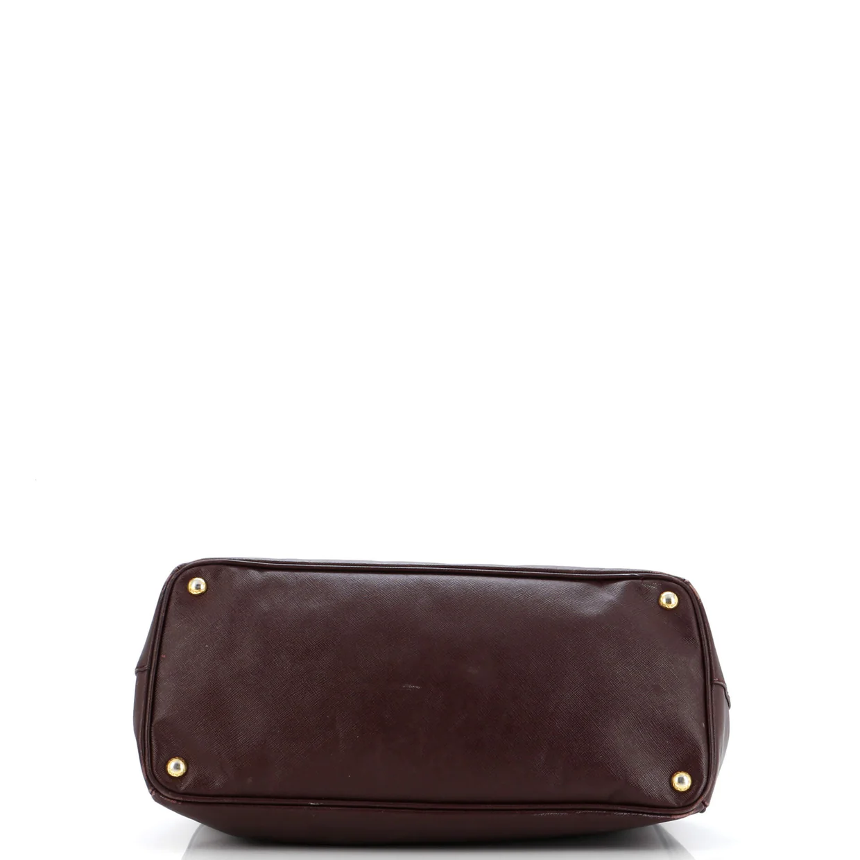 Lux Open Tote Saffiano Leather North South - Deep Luxury