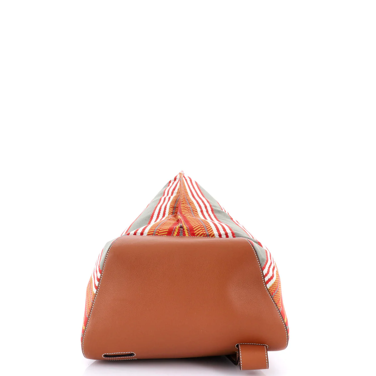 Anton Backpack Striped Canvas Small - Deep Luxury