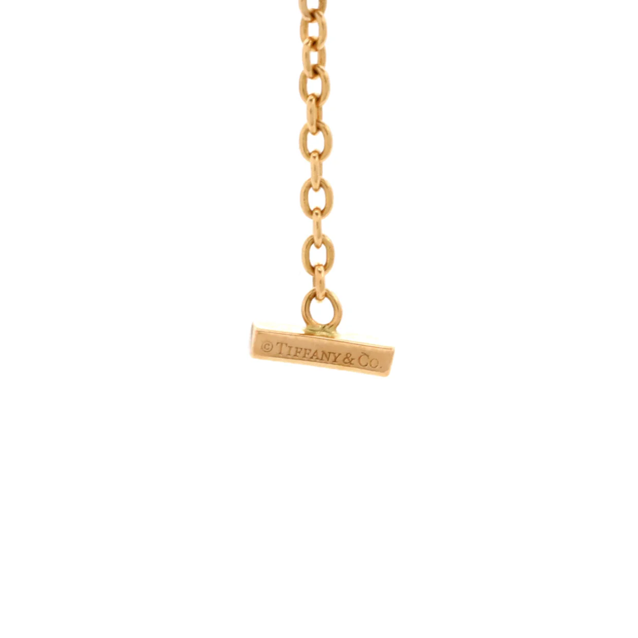 T Smile Chain Bracelet 18K Rose Gold Medium - Deep Luxury