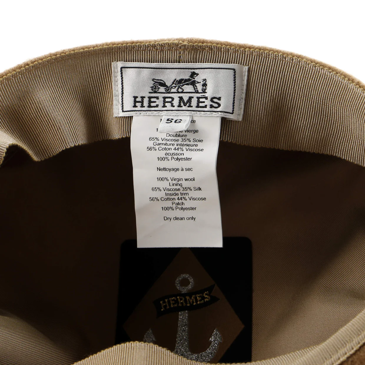 Vauban Cap Grommet Embellished Wool - Deep Luxury