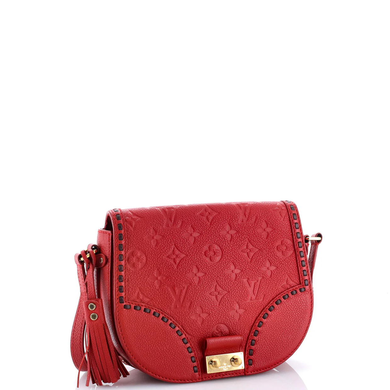 Junot Handbag Monogram Empreinte Leather - Deep Luxury