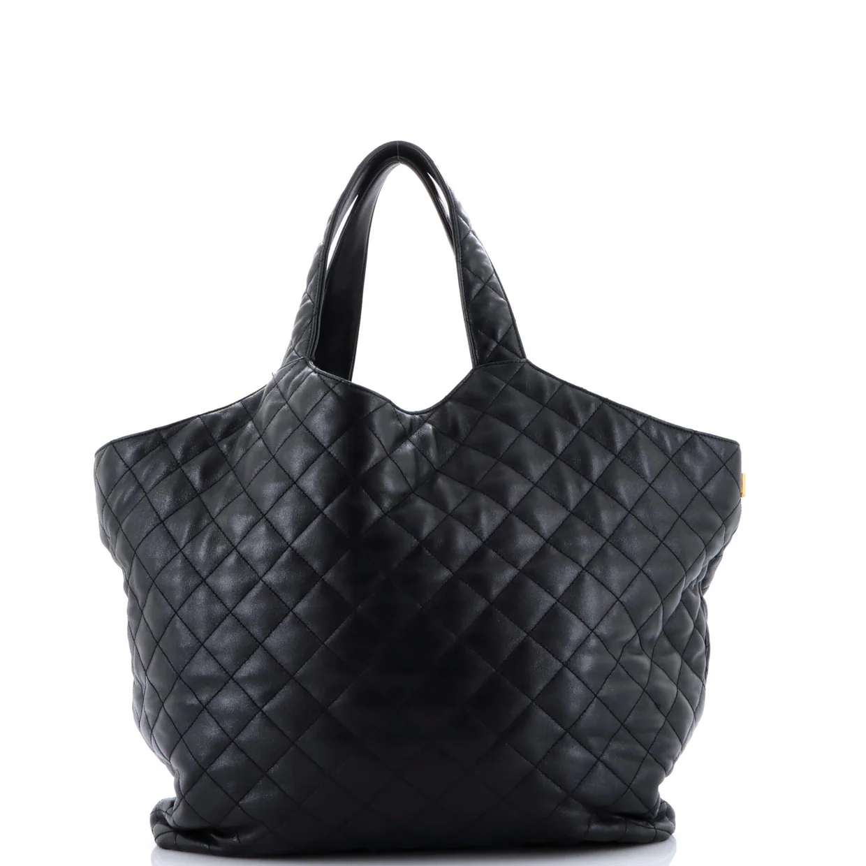 Icare Shopping Tote Quilted Leather Maxi - Deep Luxury