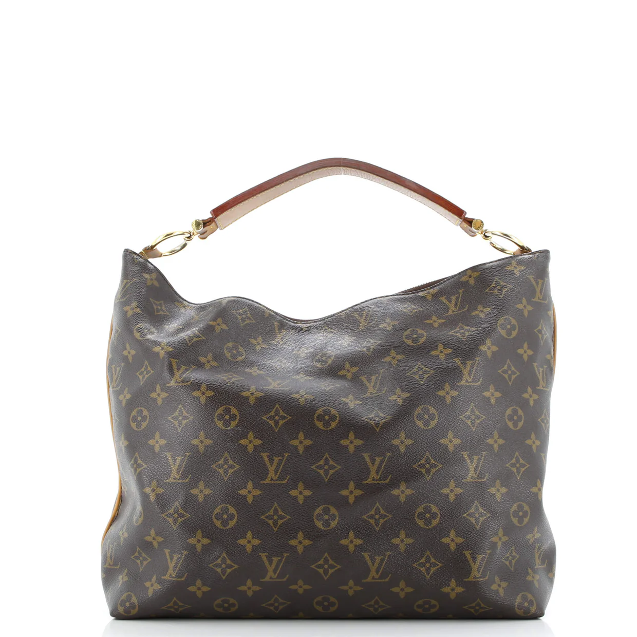 Sully Handbag Monogram Canvas MM - Deep Luxury