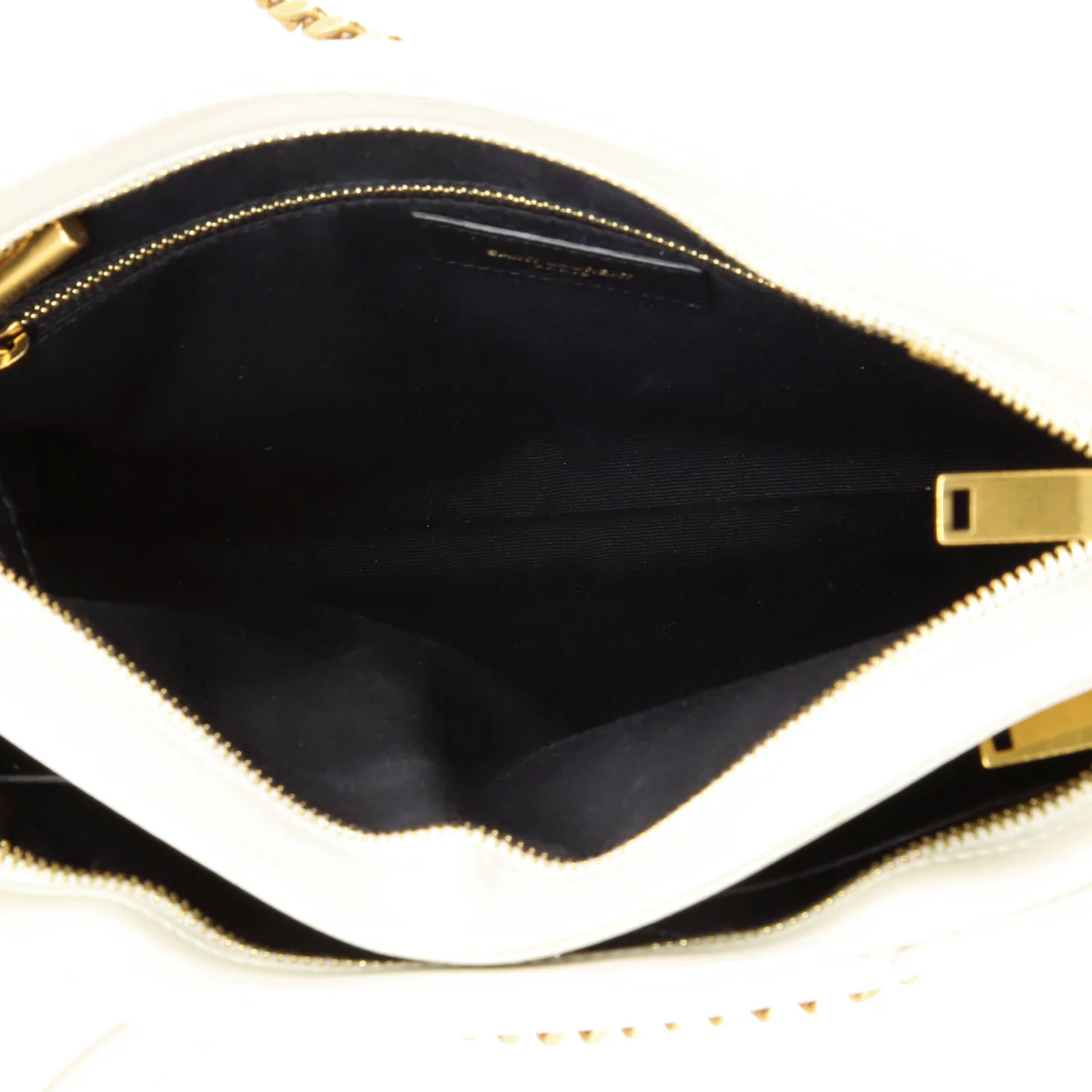 Tribeca Shopping Tote Matelasse Chevron Leather Small - Deep Luxury