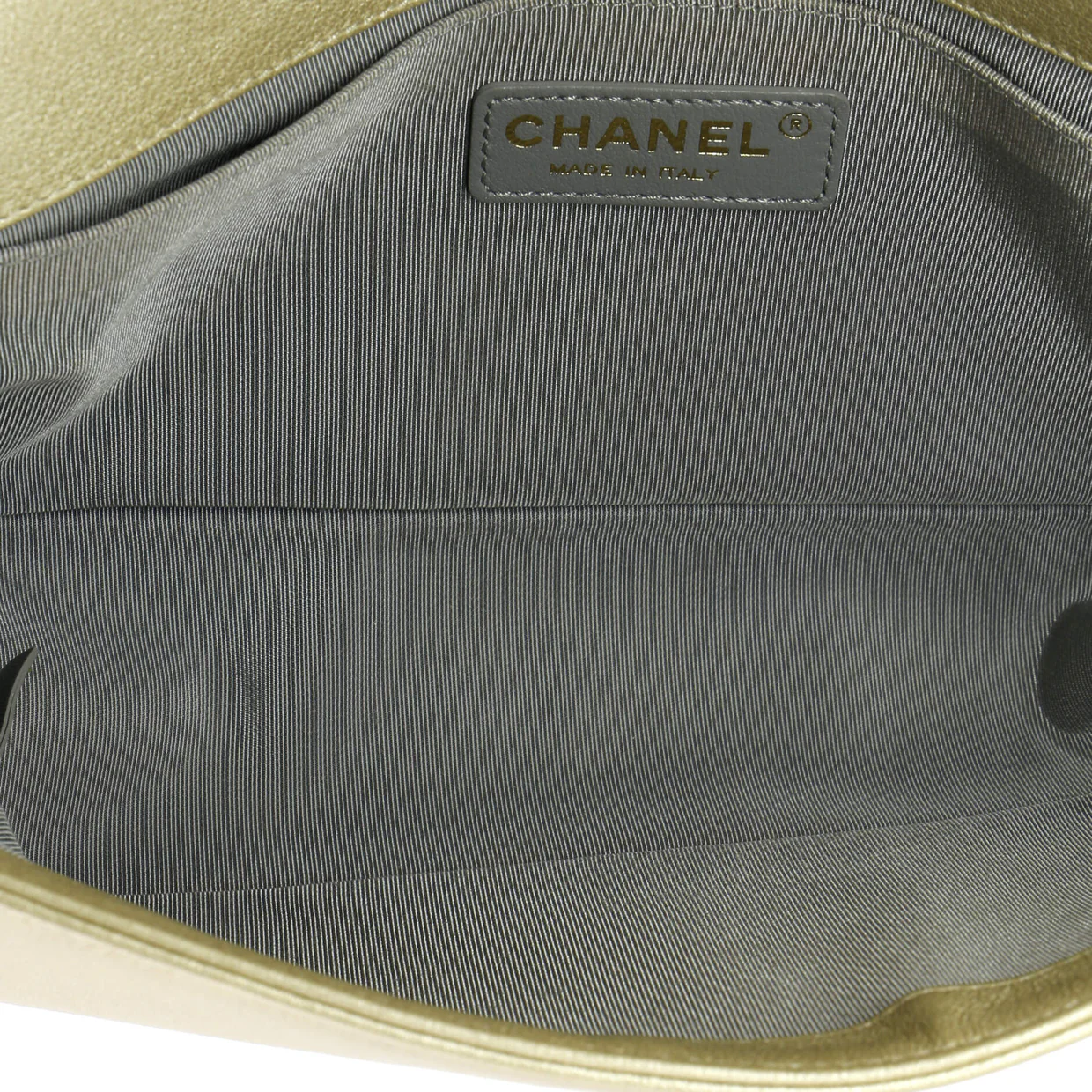 Boy Flap Bag Woven Leather Old Medium - Deep Luxury