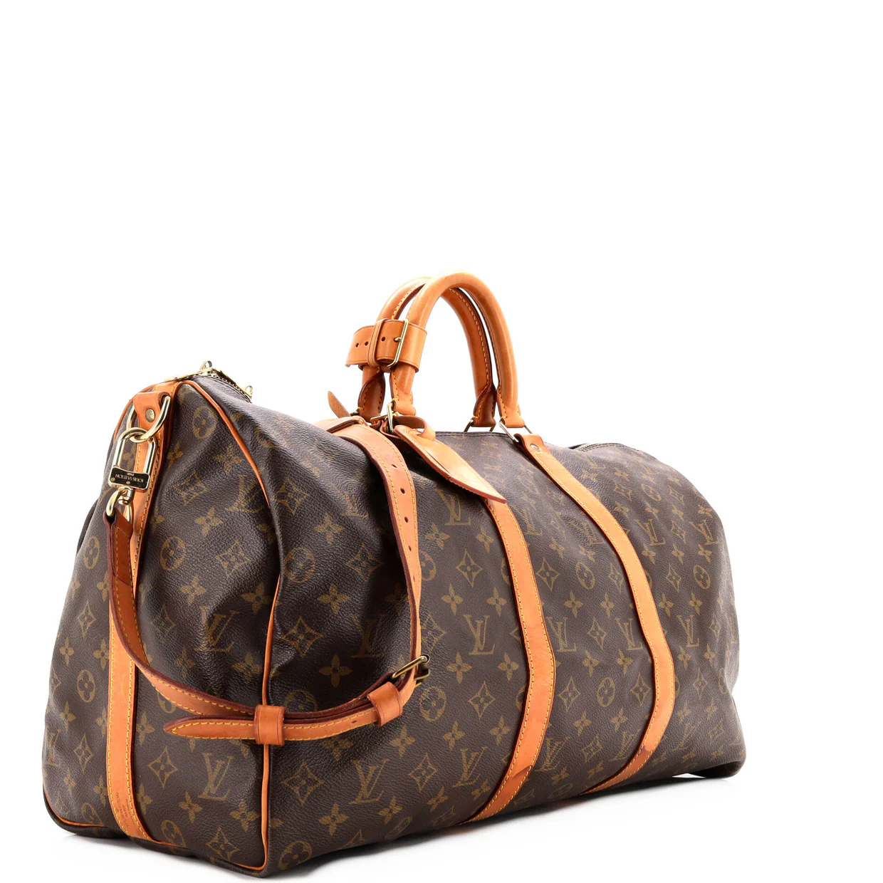 Keepall Bandouliere Bag Monogram Canvas 50 - Deep Luxury