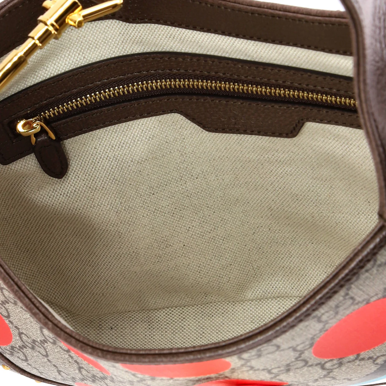 Jackie 1961 Hobo Studded Printed GG Coated Canvas Small - Deep Luxury