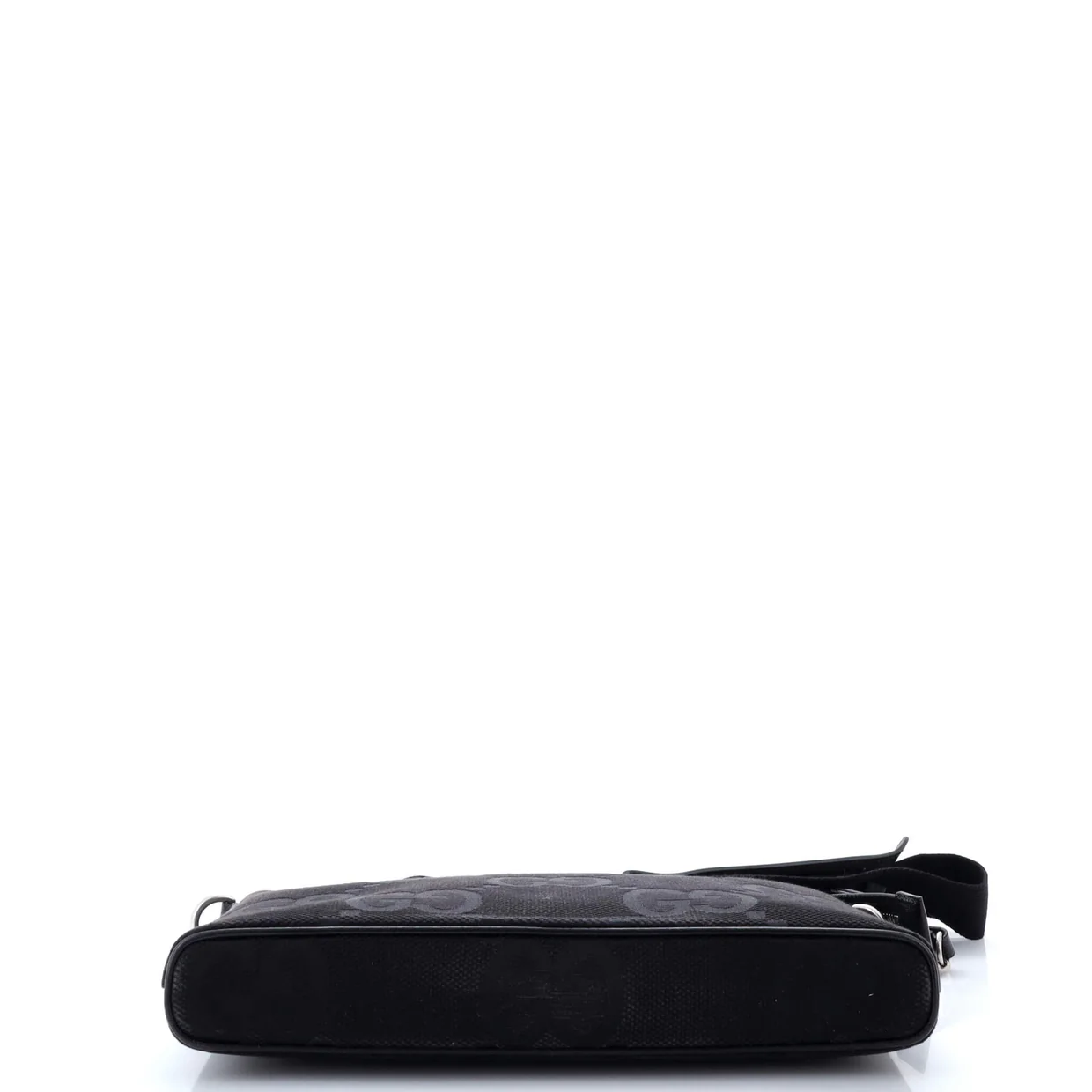 Zip Messenger Bag Jumbo GG Canvas - Deep Luxury