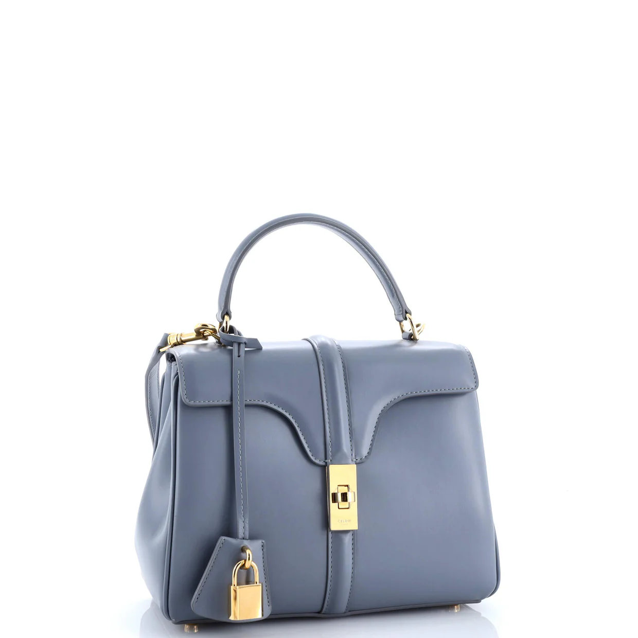 16 Top Handle Bag Smooth Calfskin Small - Deep Luxury