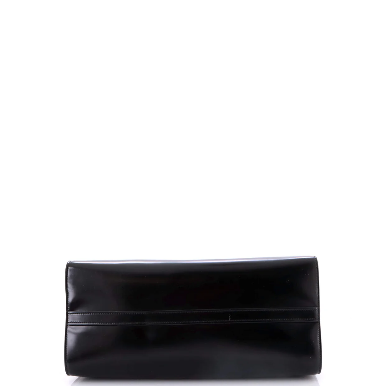 Monochrome Tote Leather Medium - Deep Luxury