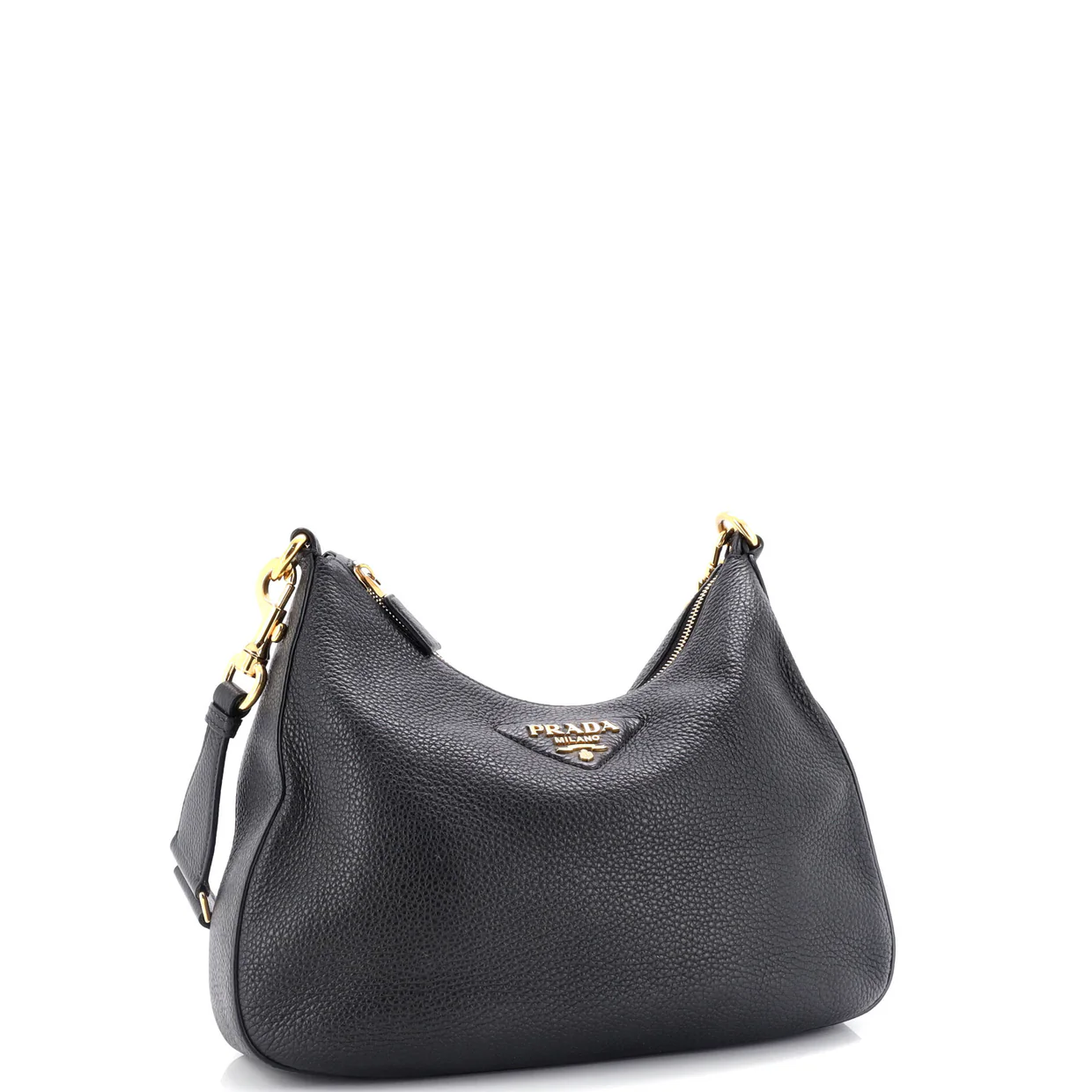 Logo Strap Shoudler Bag Leather Medium - Deep Luxury