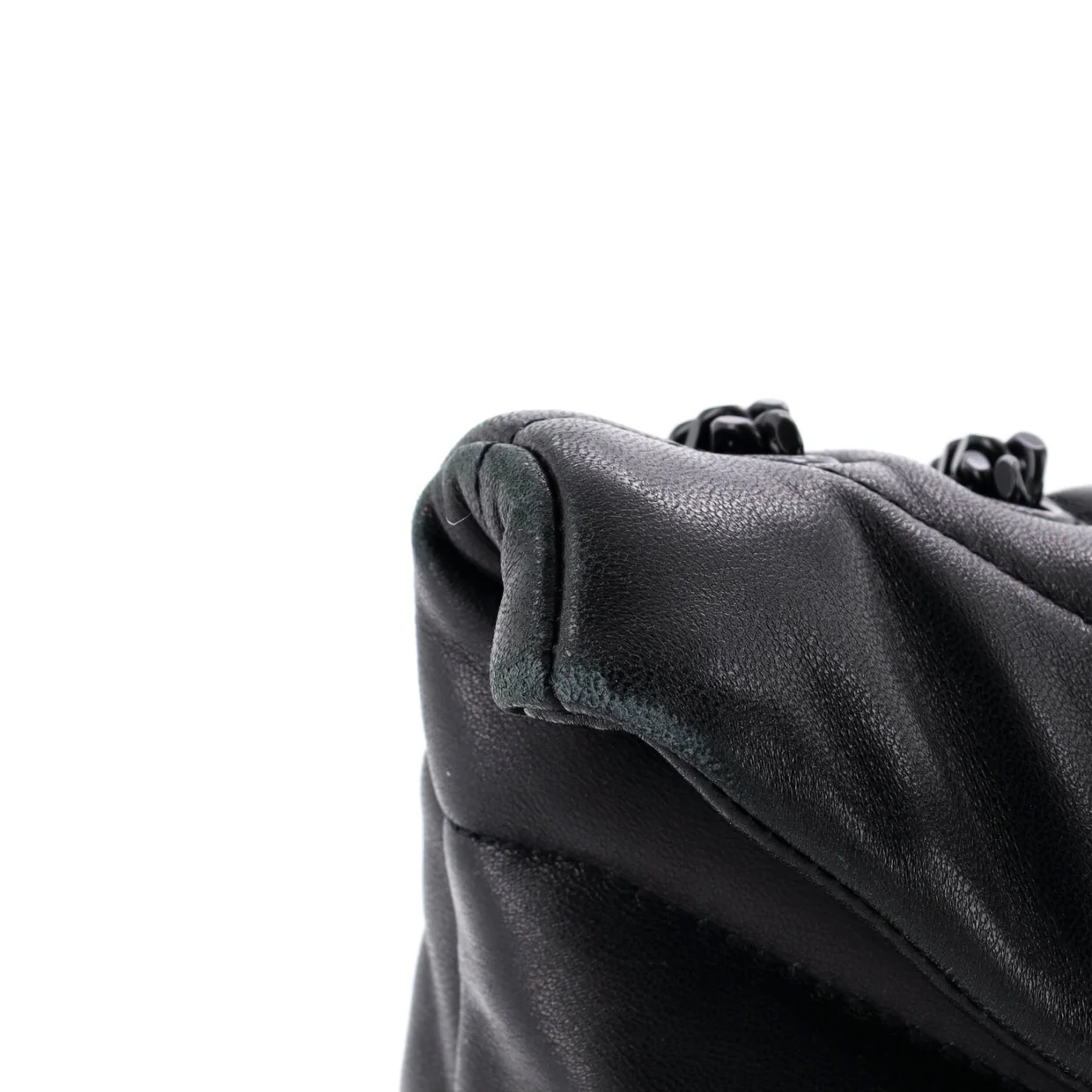 Loulou Puffer Shoulder Bag Quilted Leather Mini - Deep Luxury