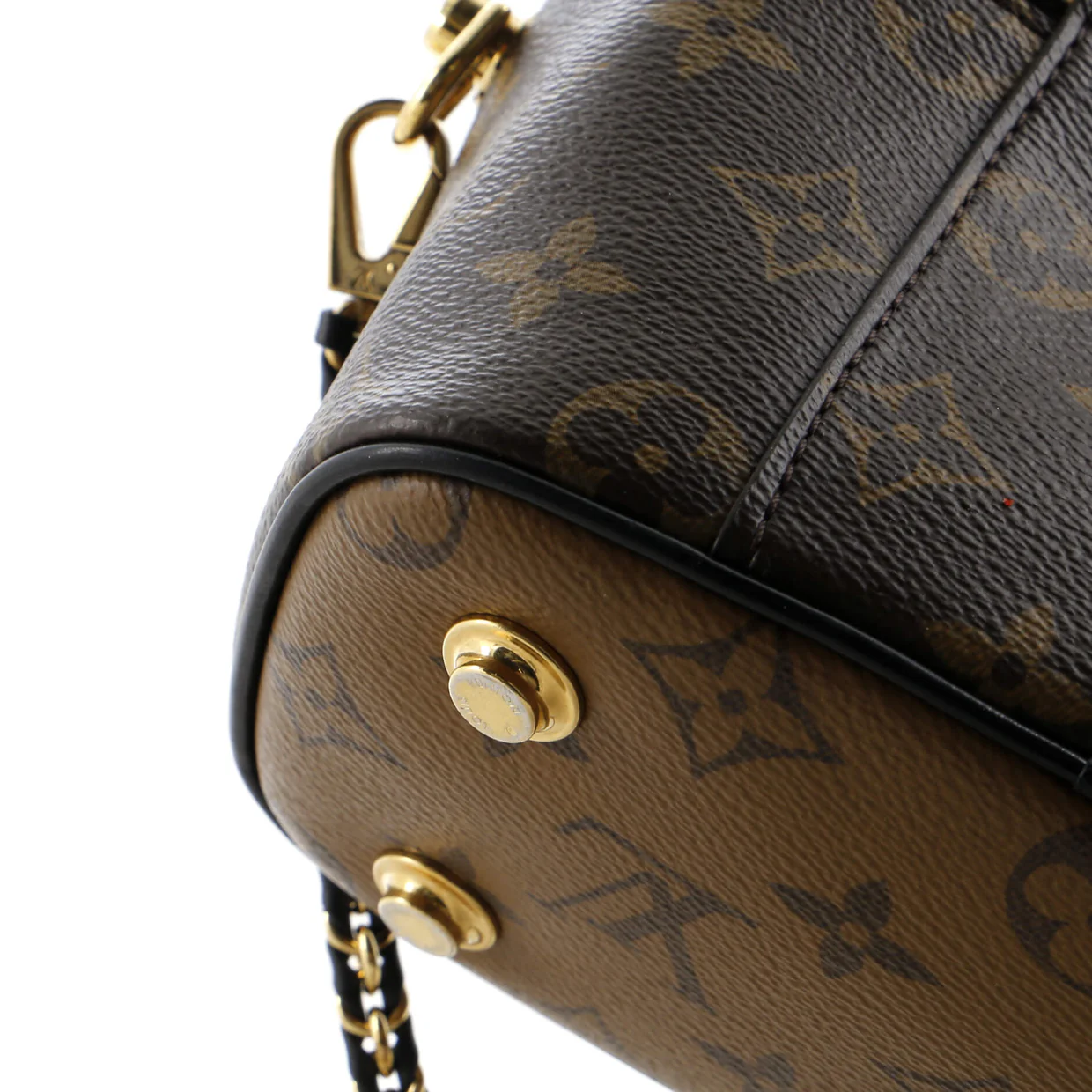 Vanity Handbag Reverse Monogram Canvas PM - Deep Luxury