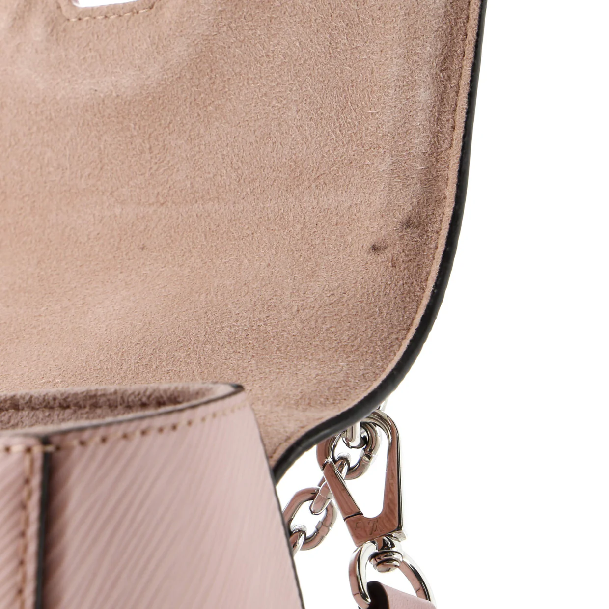 Twist Convertible Handbag Whipstitch Epi Leather MM - Deep Luxury