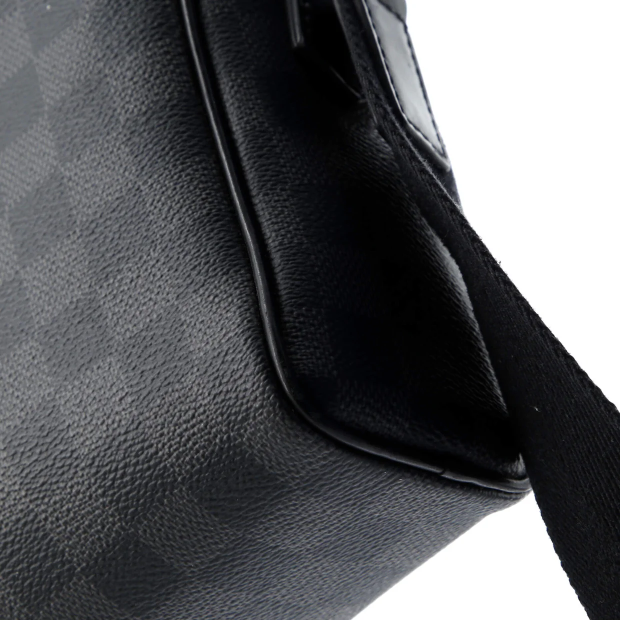 Dayton Reporter Bag Damier Graphite PM - Deep Luxury