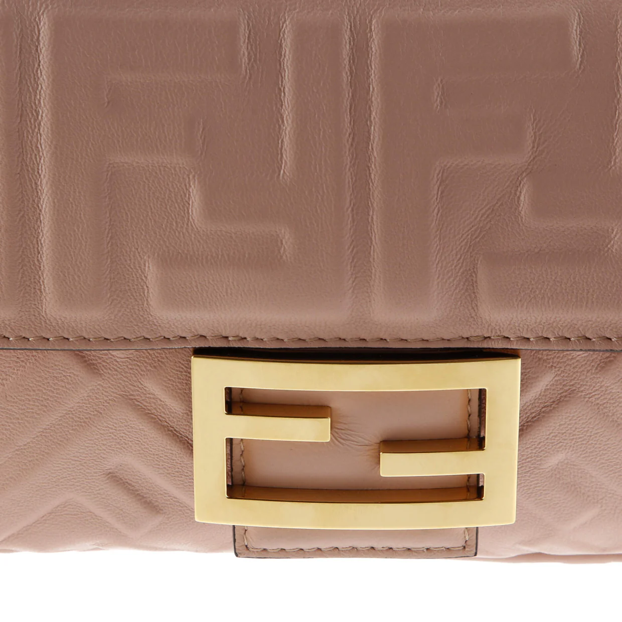 Baguette NM Bag Zucca Embossed Leather Medium - Deep Luxury