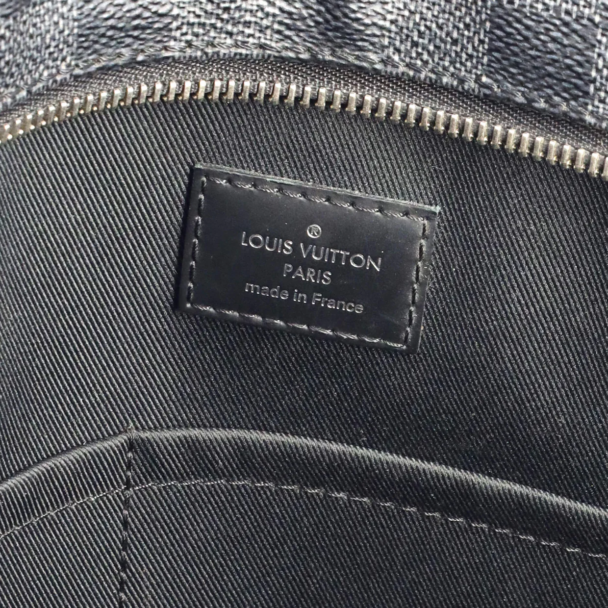 Tadao Handbag Damier Graphite PM - Deep Luxury