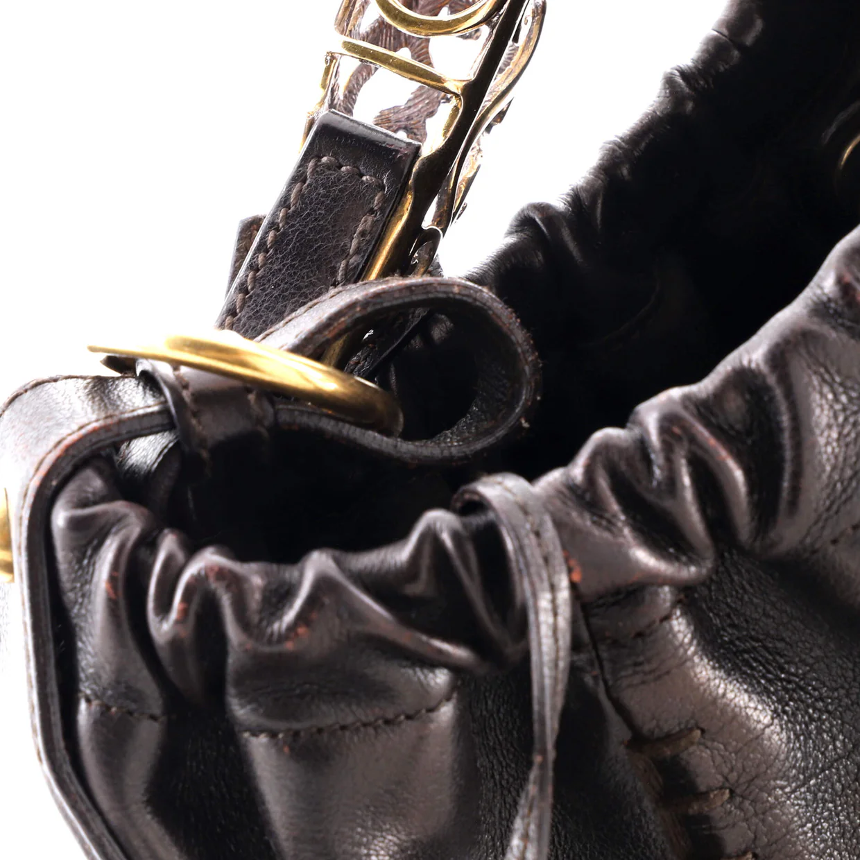 Mombasa Hobo Leather Small - Deep Luxury