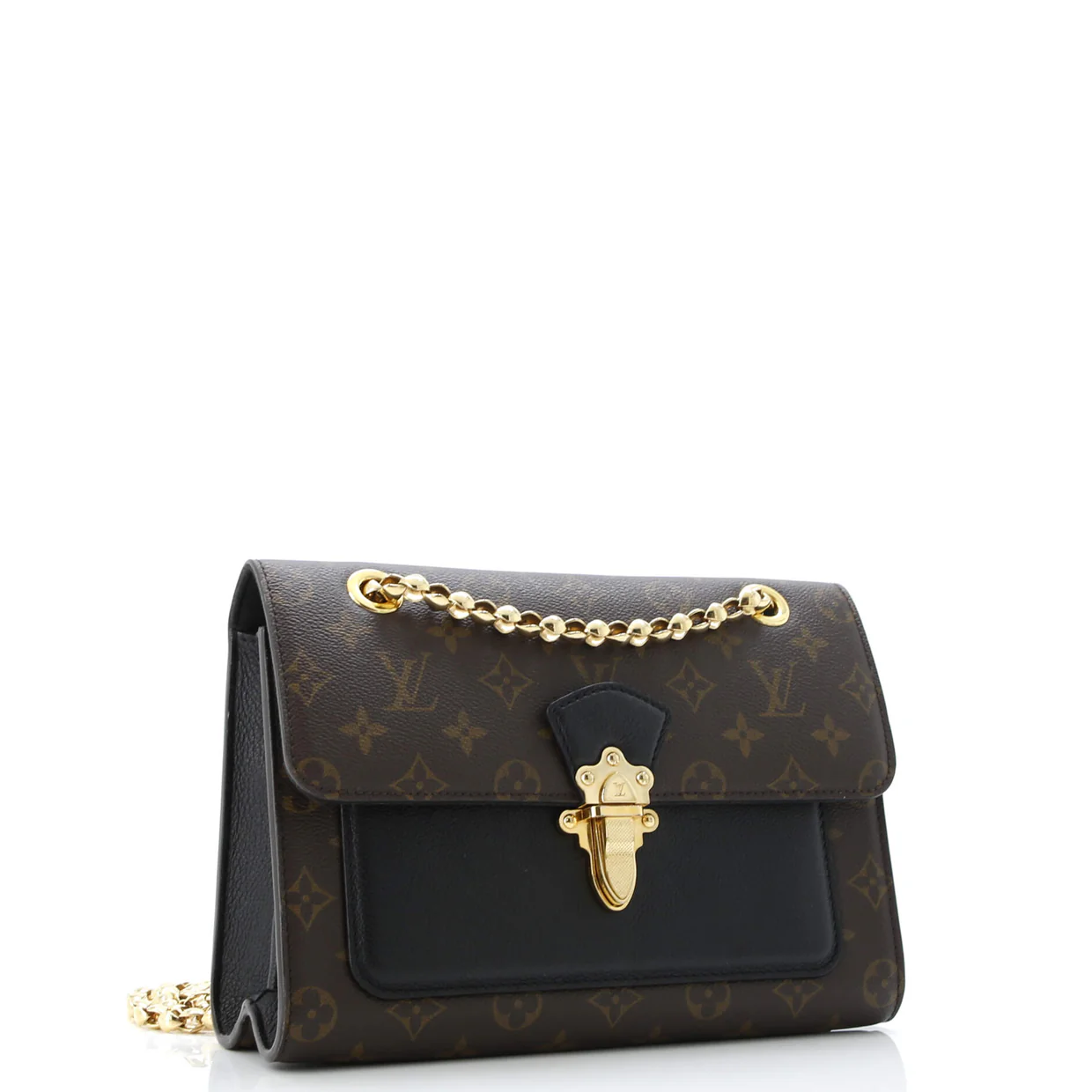 Victoire Handbag Monogram Canvas and Leather - Deep Luxury