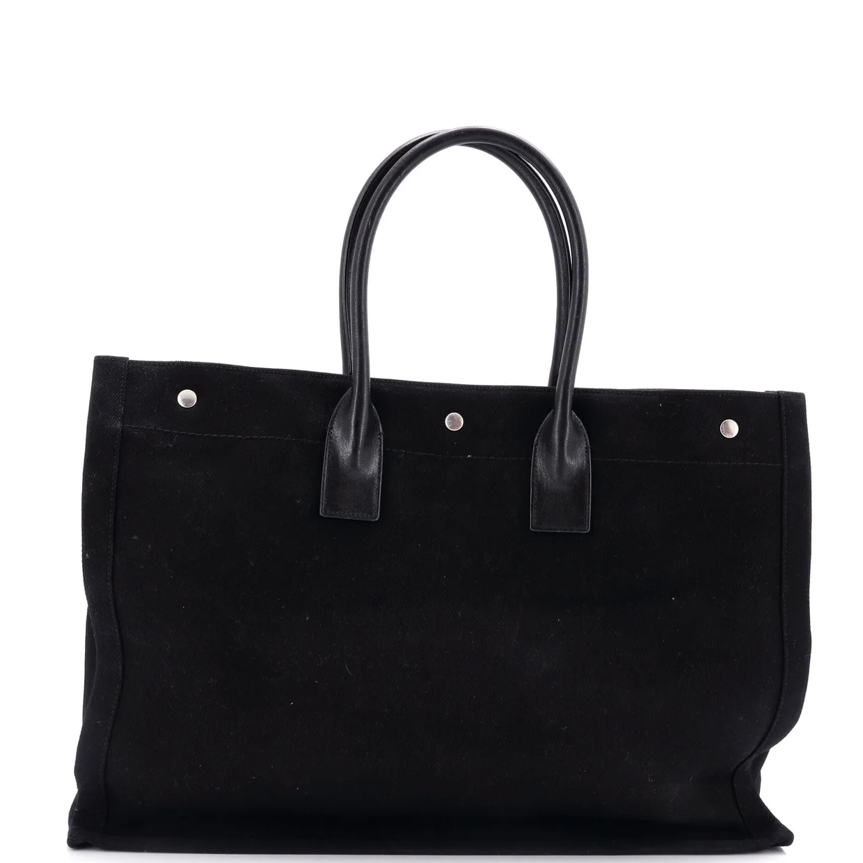 Rive Gauche Shopper Tote Canvas Large - Deep Luxury