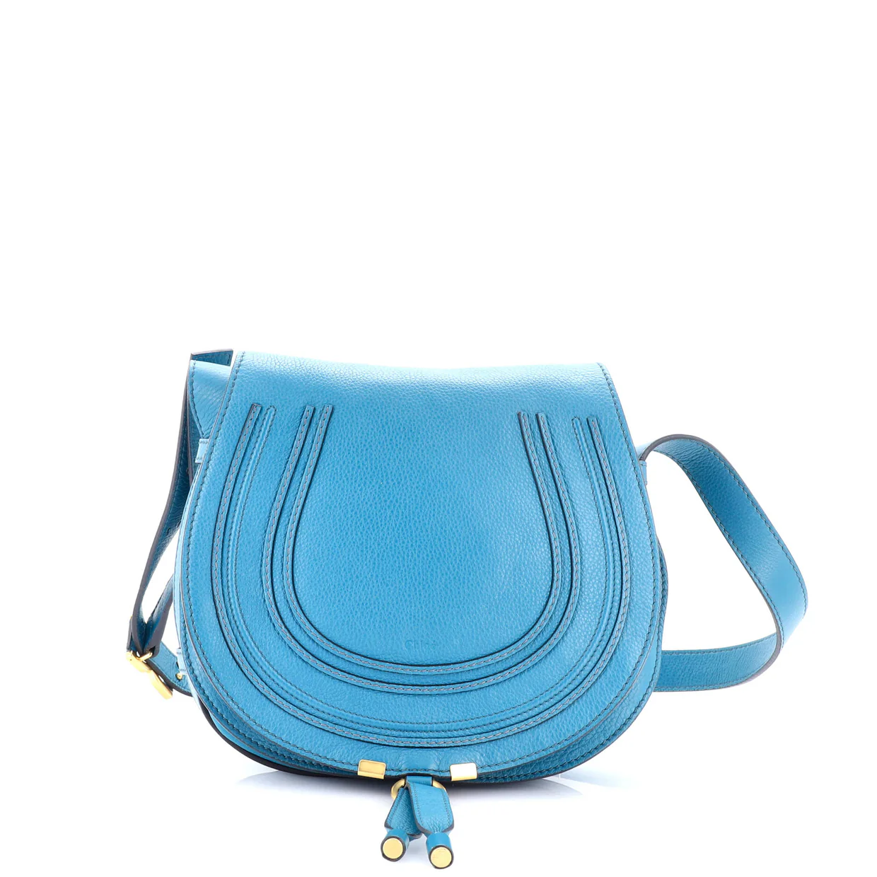 Marcie Crossbody Bag Leather Medium - Deep Luxury