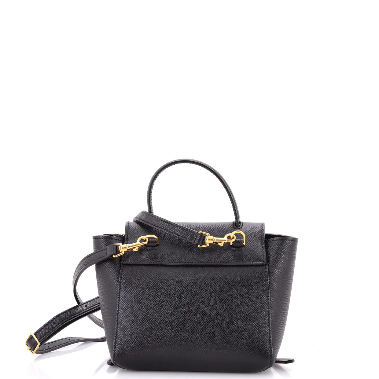 Belt Bag Textured Leather Pico - Deep Luxury