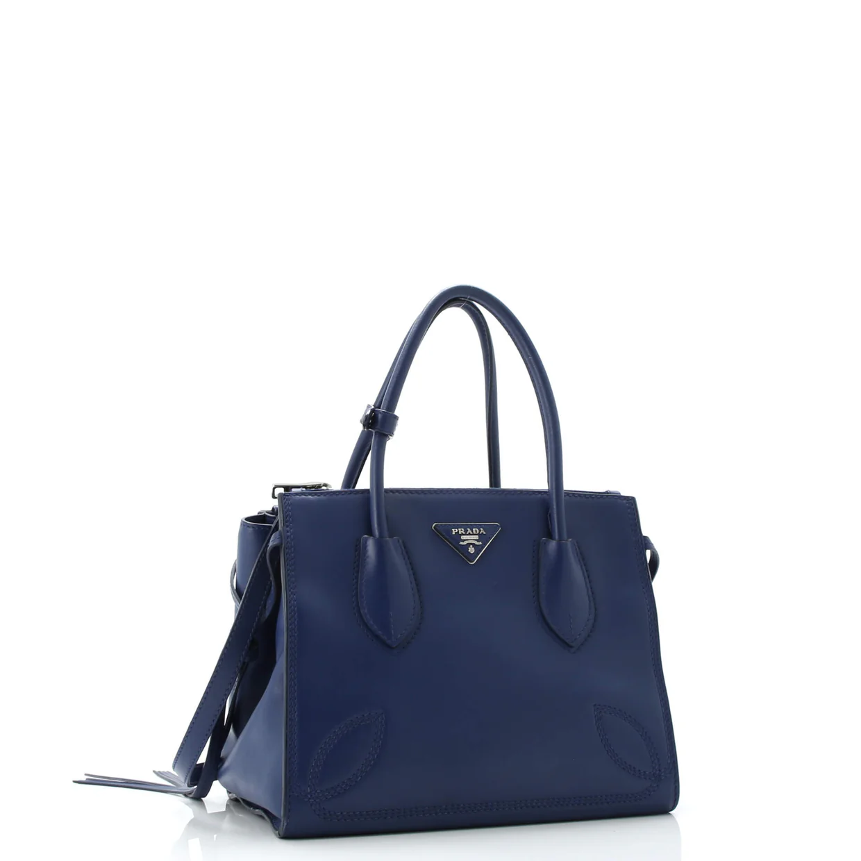 Tassel Twin Pocket Tote City Calf Small - Deep Luxury