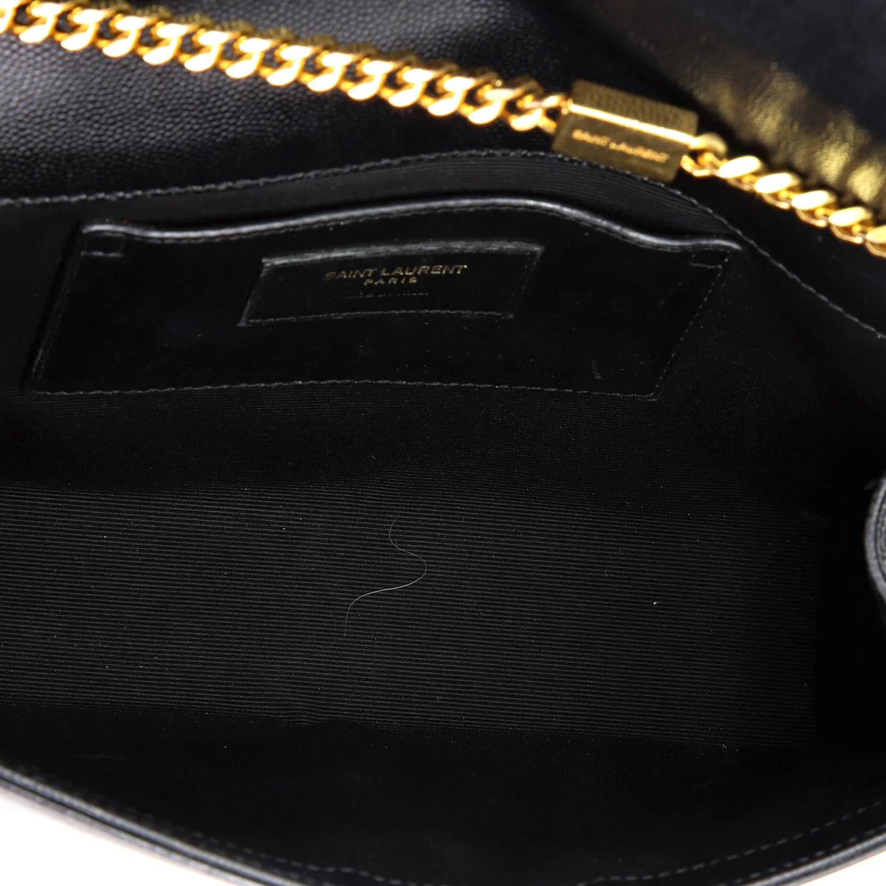 Classic Monogram Crossbody Bag Grainy Leather Medium - Deep Luxury