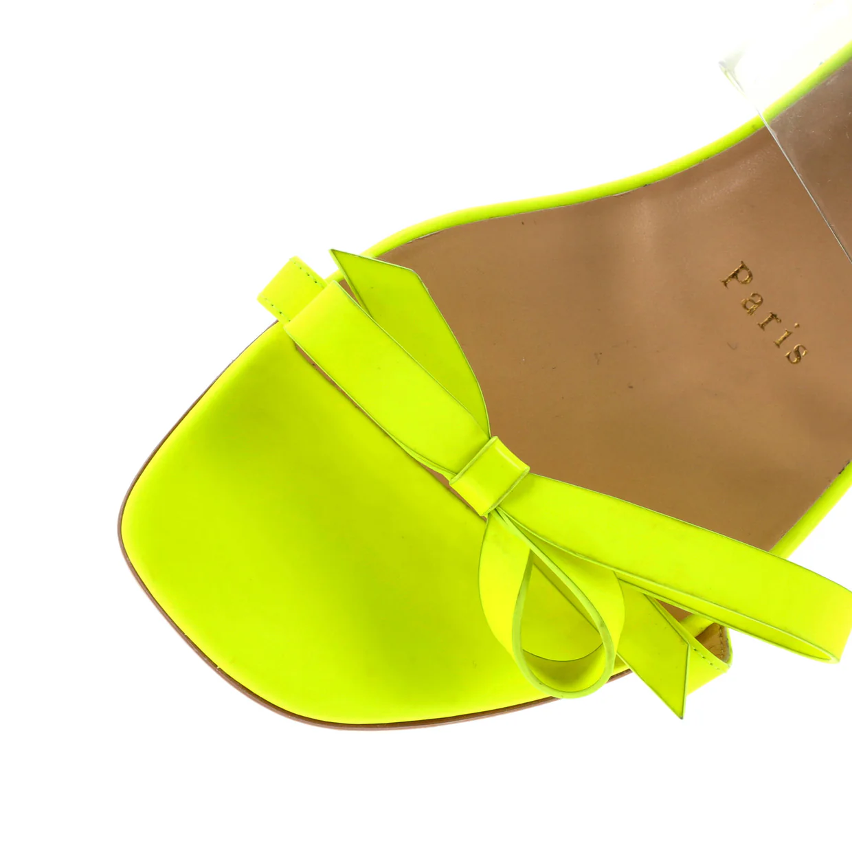 Women's Just Nodo Flat Slide Sandals Patent and PVC - Deep Luxury