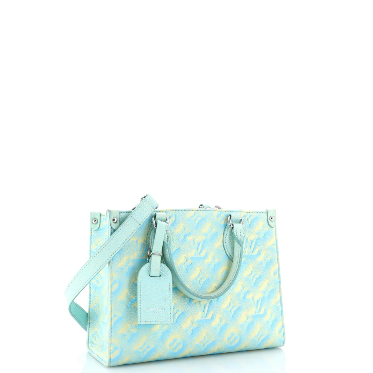 OnTheGo Tote Stardust Monogram Empreinte Leather PM - Deep Luxury