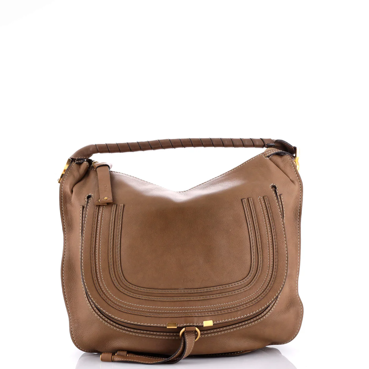 Marcie Hobo Leather Large - Deep Luxury