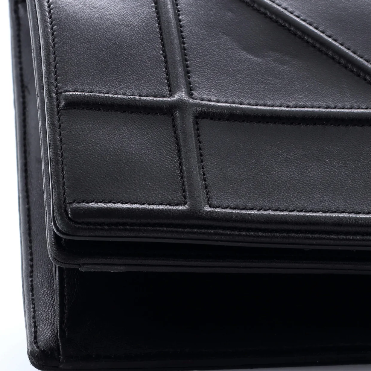 Diorama Flap Bag Calfskin Large - Deep Luxury