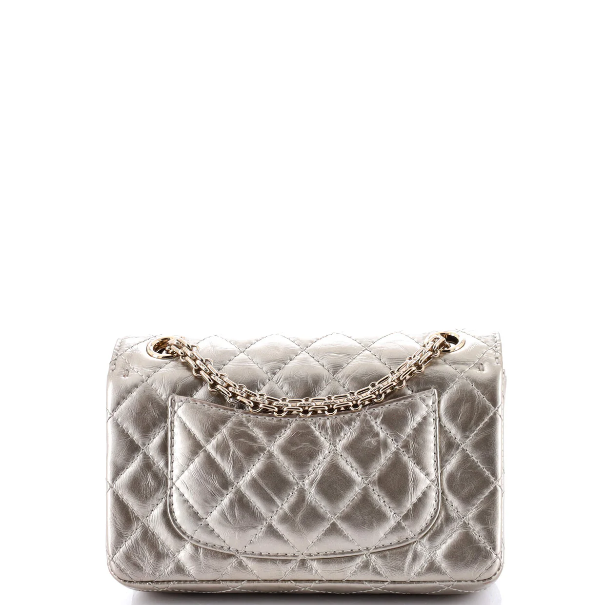 Reissue 2.55 Flap Bag Quilted Aged Calfskin Mini - Deep Luxury
