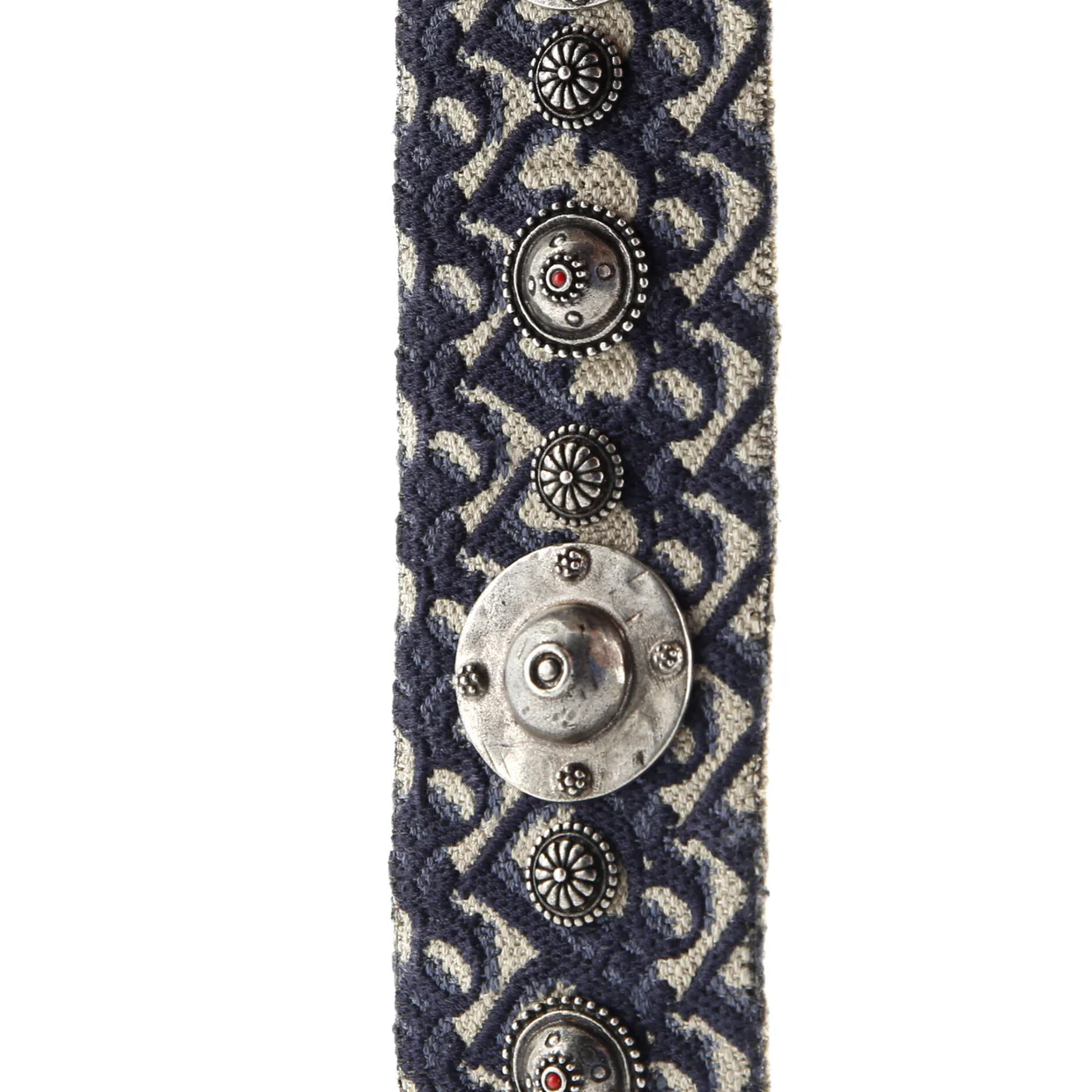 Shoulder Strap Embellished Oblique Canvas - Deep Luxury