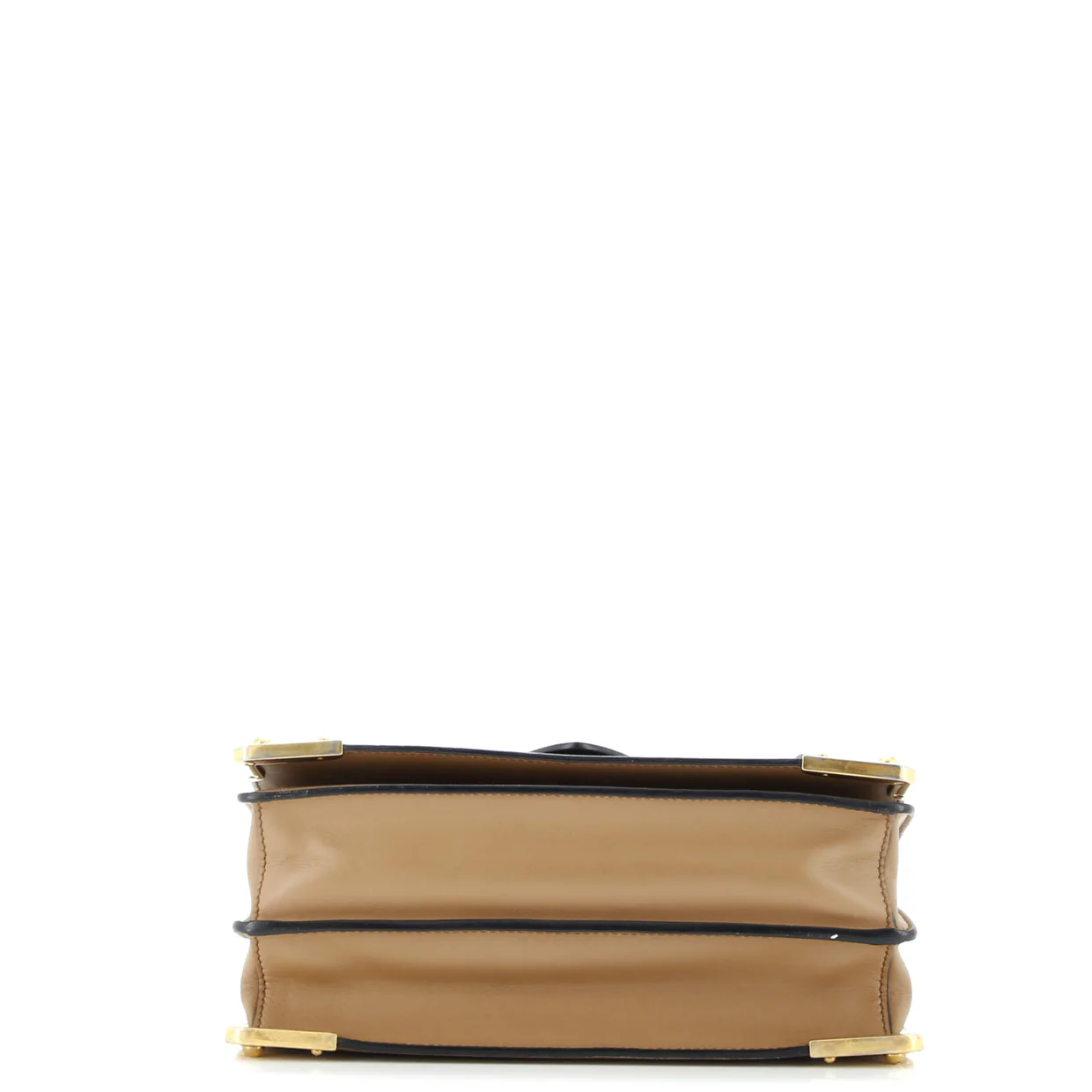 Cahier Crossbody Bag Leather and Saffiano Leather Large - Deep Luxury