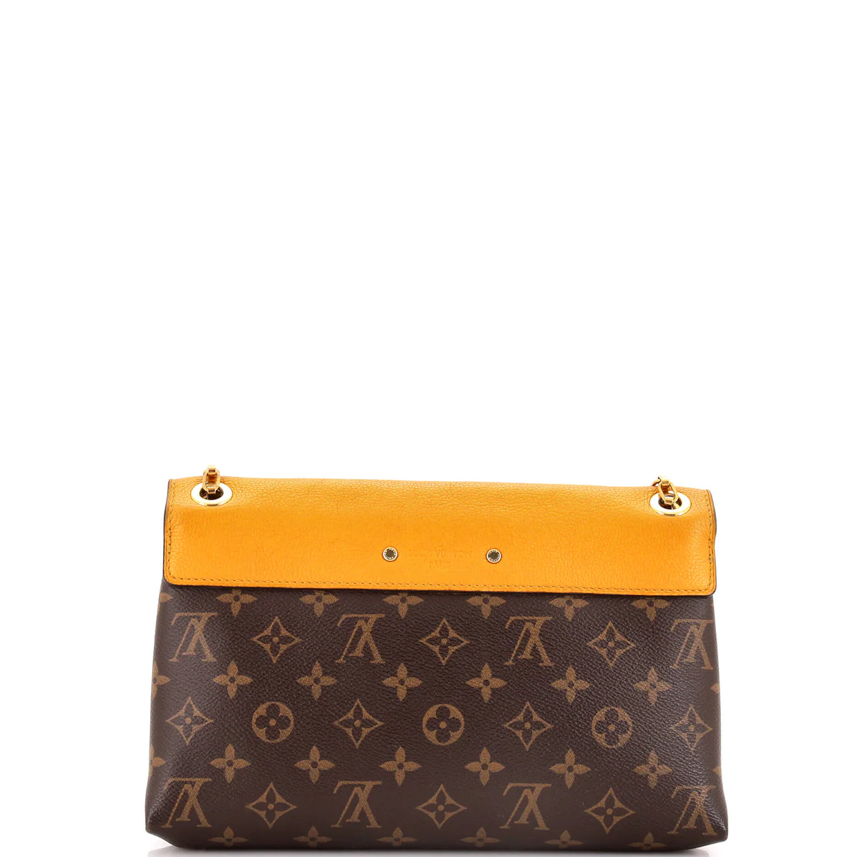 Pallas Chain Shoulder Bag Monogram Canvas and Calfskin - Deep Luxury