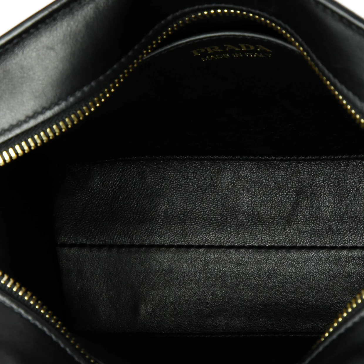 Esplanade Crossbody Bag Printed Saffiano and City Calf Small - Deep Luxury