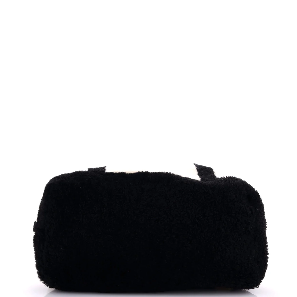 Interlocking G Logo Tote Bag Shearling - Deep Luxury