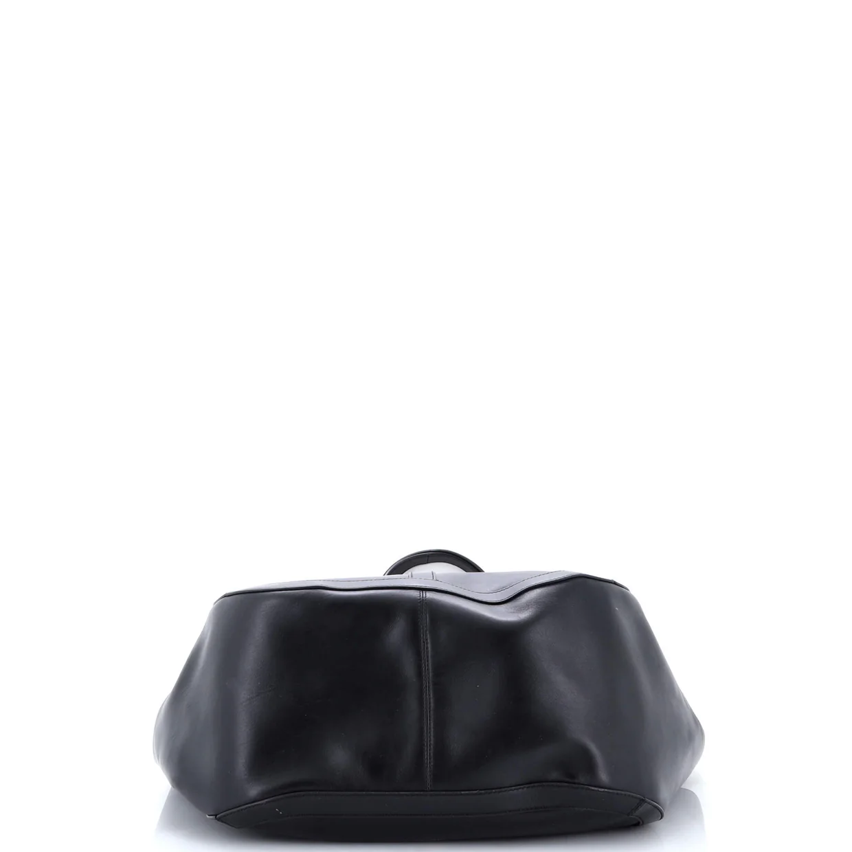 Greca Goddess Tote Leather Large - Deep Luxury