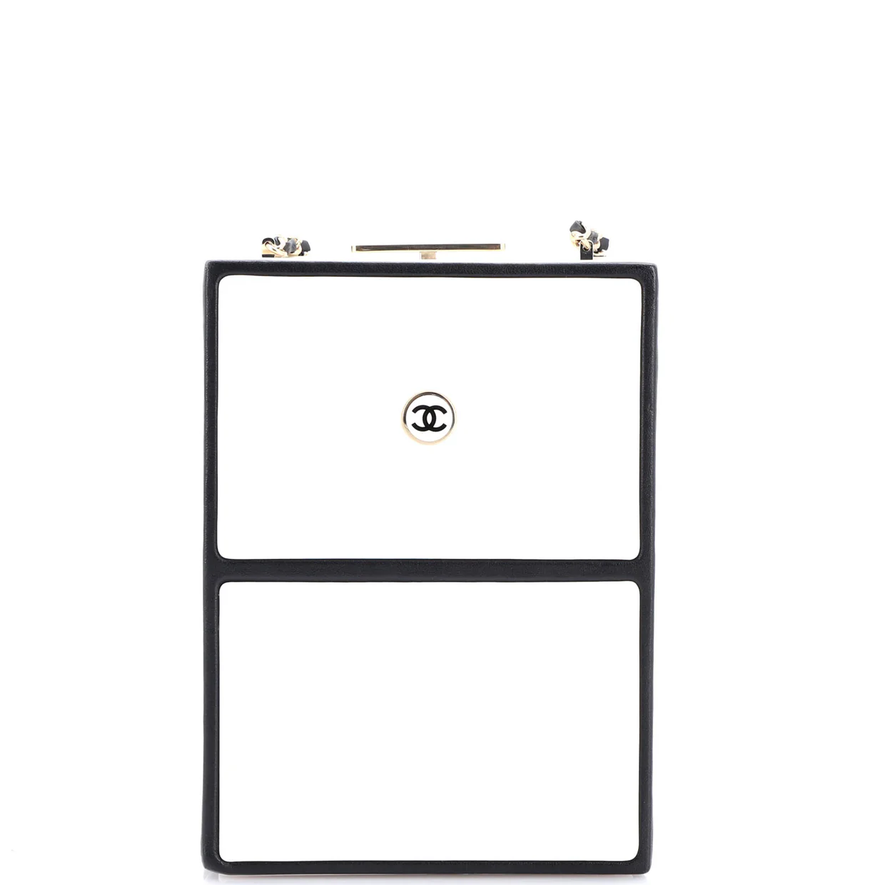 No.5 Perfume Box Evening Clutch Leather - Deep Luxury
