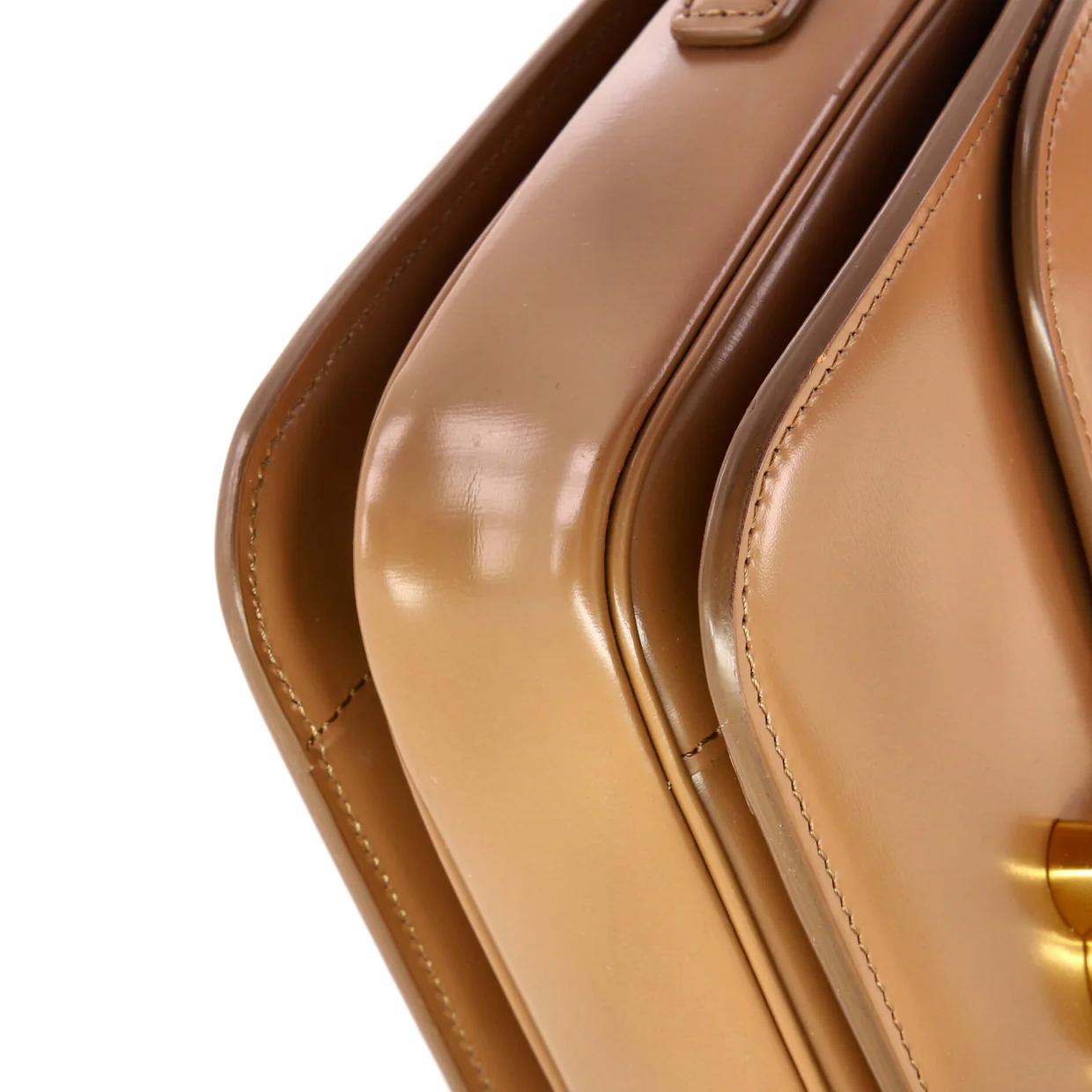 Triomphe Shoulder Bag Smooth Calfskin Medium - Deep Luxury