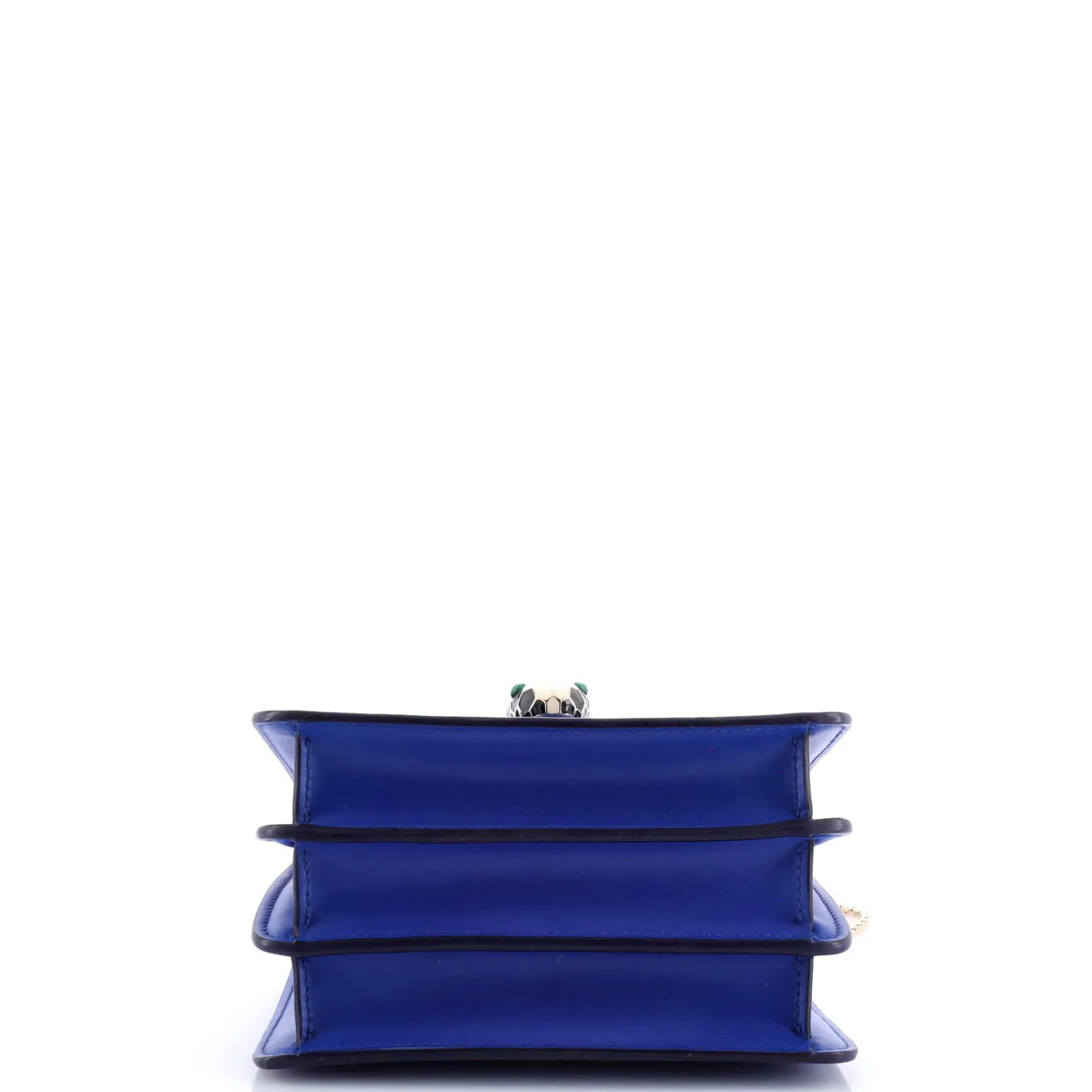 Serpenti Forever Top Handle Bag Leather and Stingray Small - Deep Luxury