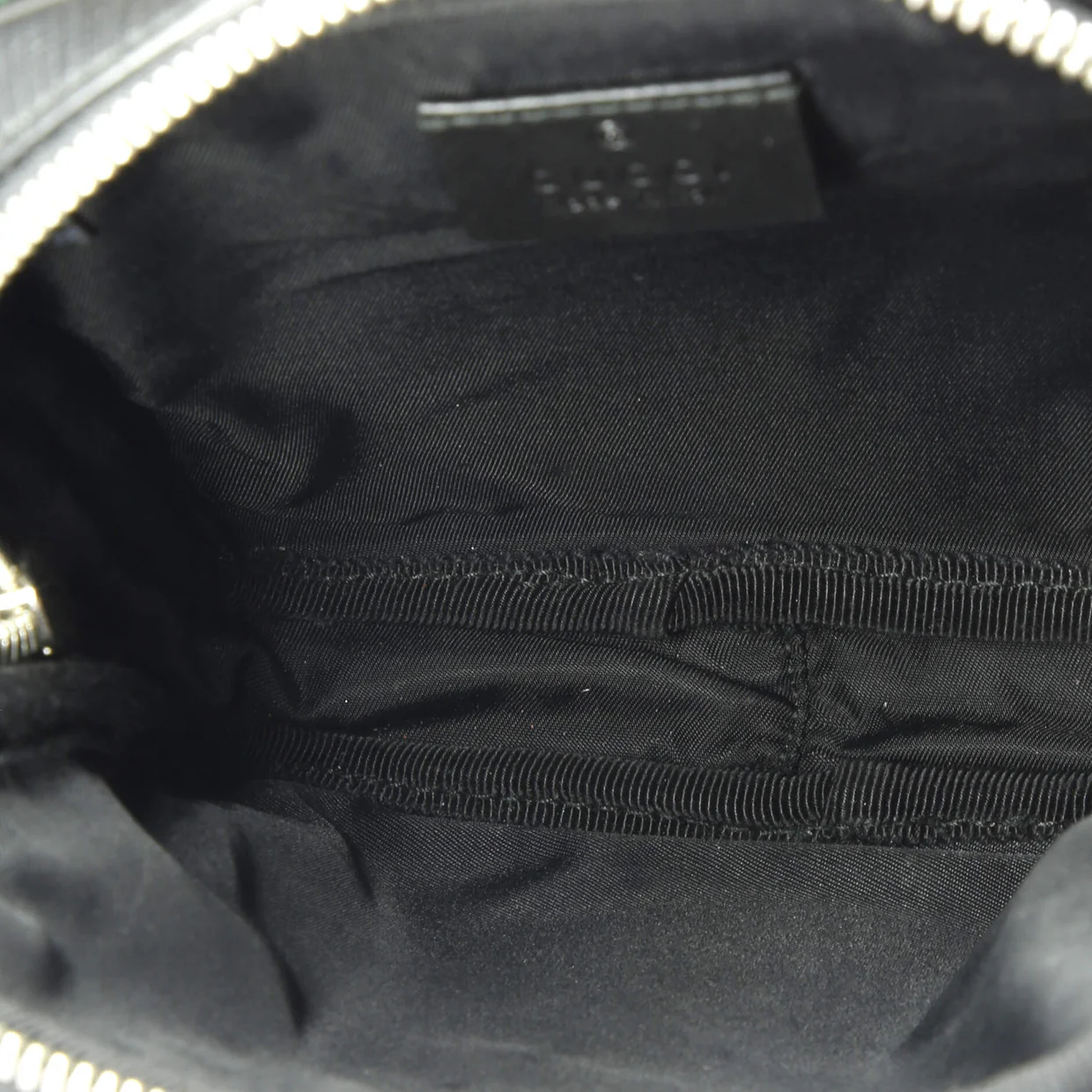 Double Web Belt Bag GG Coated Canvas with Leather - Deep Luxury