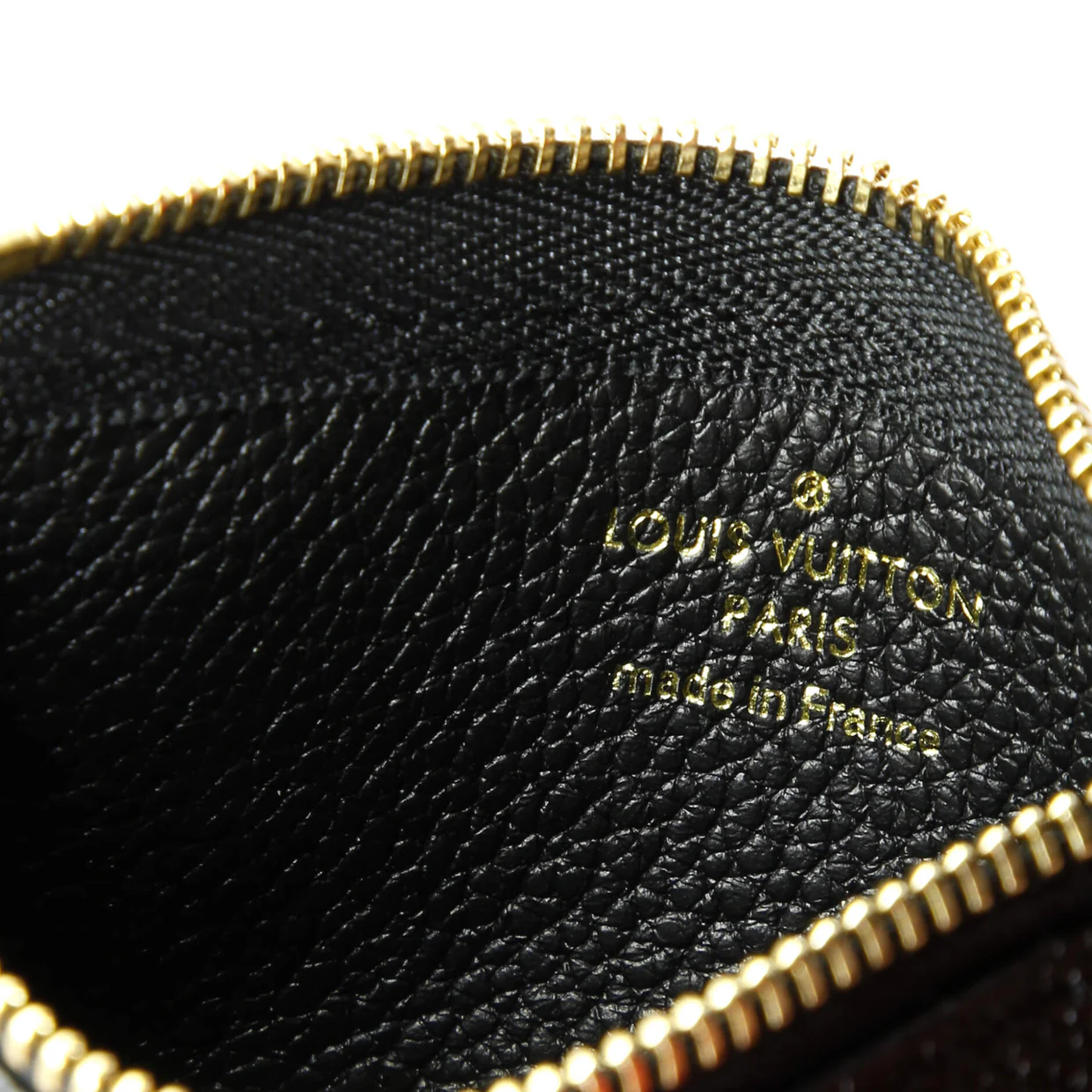 Zip Key Pouch Monogram Empreinte Leather - Deep Luxury