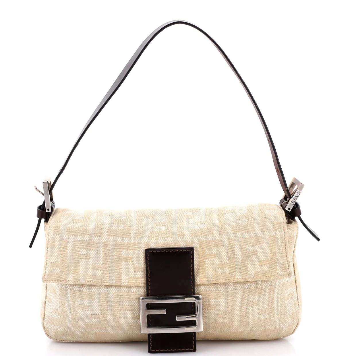 Baguette Bag Zucca Canvas - Deep Luxury