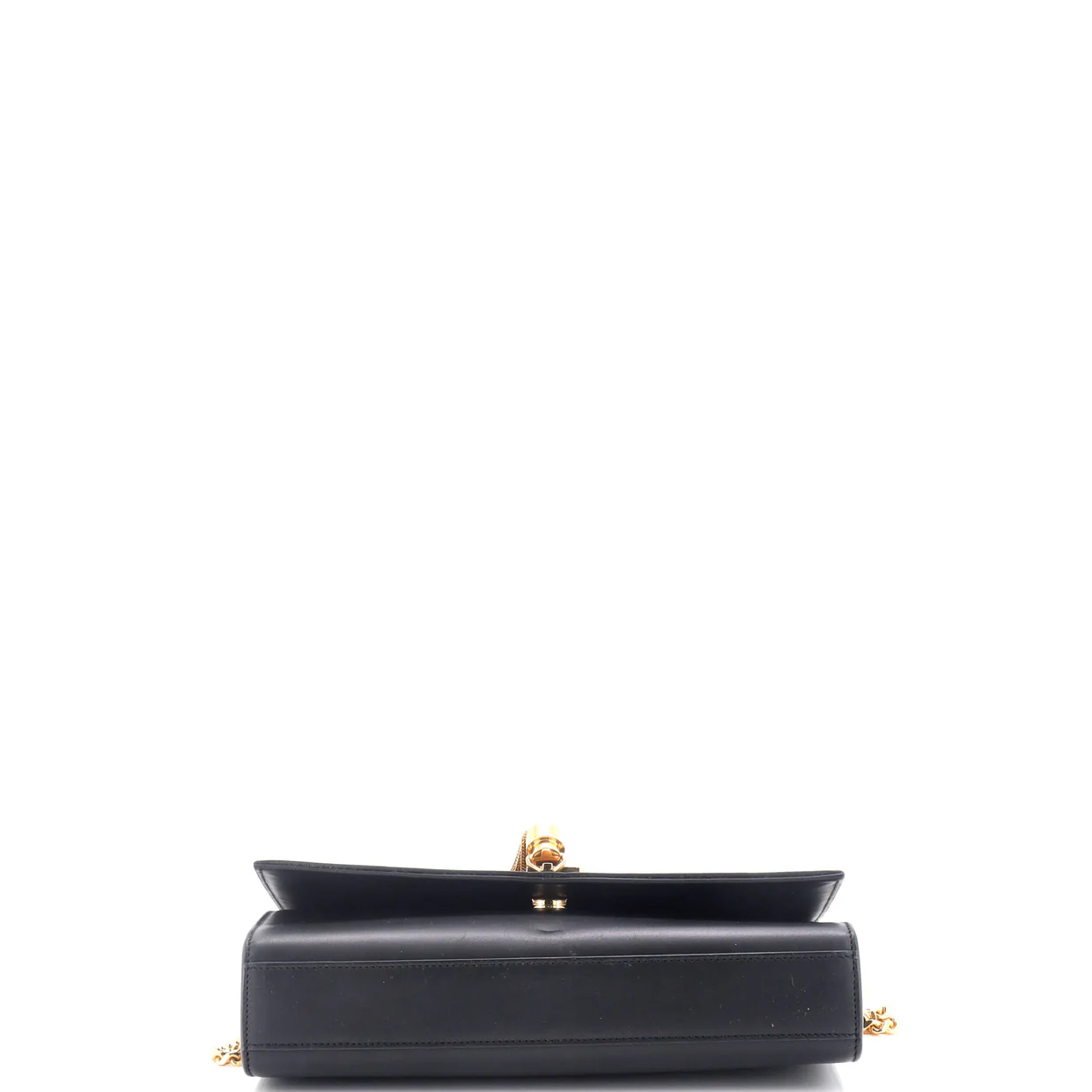 Classic Monogram Tassel Crossbody Bag Leather Medium - Deep Luxury