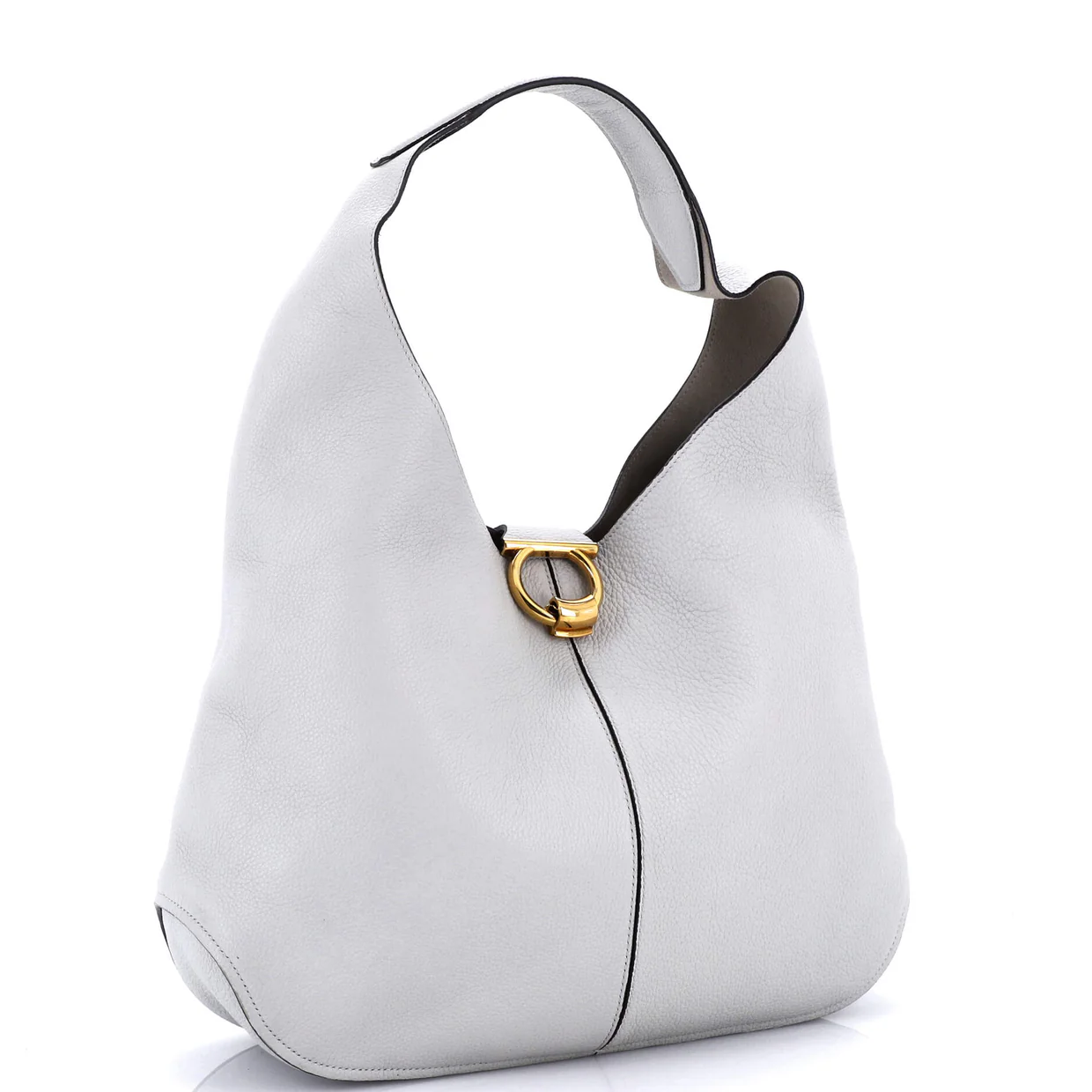 Gancini Margot Hobo Leather - Deep Luxury